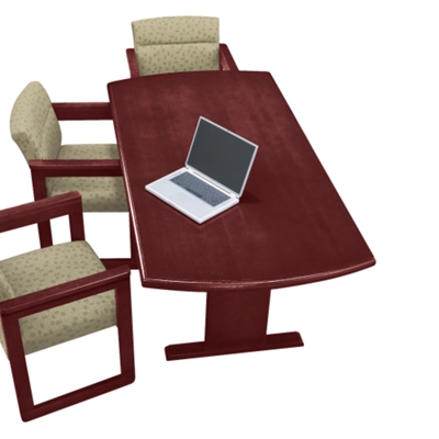 Conference Table with Curved Ends - 72" x 36"