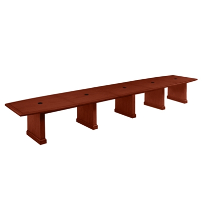 20' Conference Table with Grommets, 40814