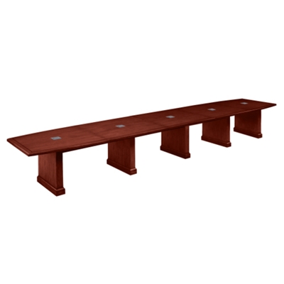 20' Conference Table with Dataports, 40825