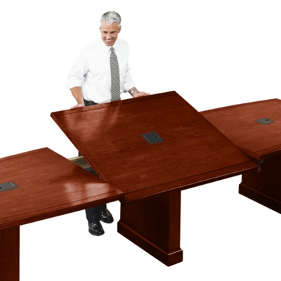 48" Table Extension with Dataports, 40847