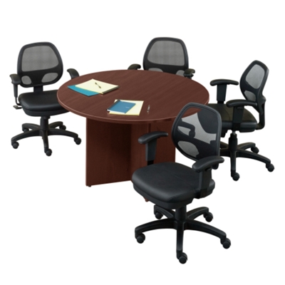 48" Table wtih Four Mesh Chairs, 40888