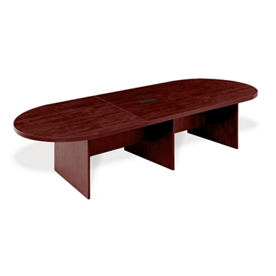 12' Expandable Oval Conference Table, 40905