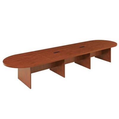 16' Expandable Oval Conference Table, 40906