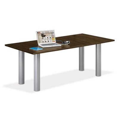 6' W Conference Table with Data Ports, 40947