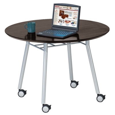 42" Round Conference Table with Casters, 41473