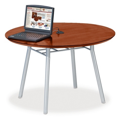 42" Round Conference Table with Data Port, 41478