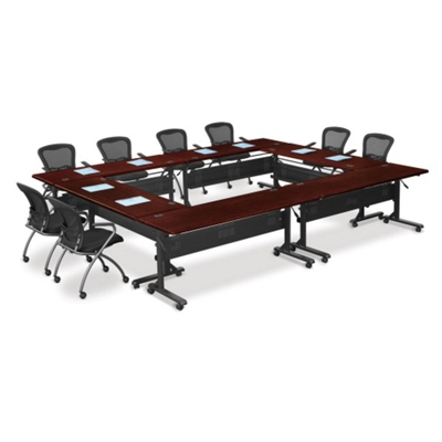 Square Mobile Nesting Table Set, 41500