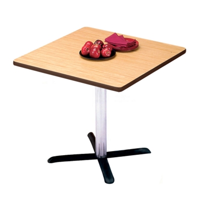 Breakroom Table with Chrome Base - 30" Square, 44077