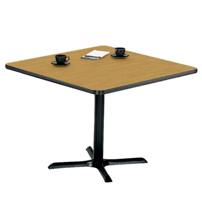 Breakroom Table with X-Base - 36" Square, 44148