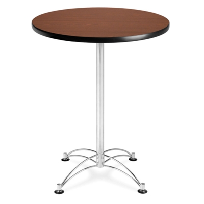 30" Round Cafe Table with Chrome Base, 44573