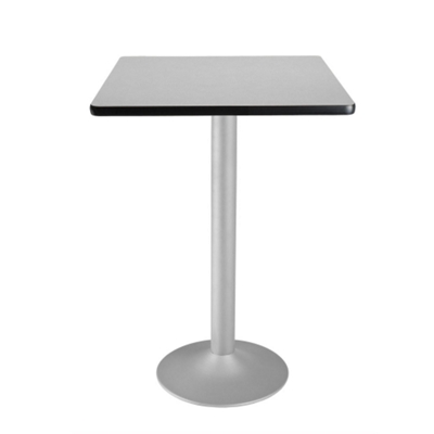 30" Square Flip-Top Cafe Table with Pedestal Base, 44576