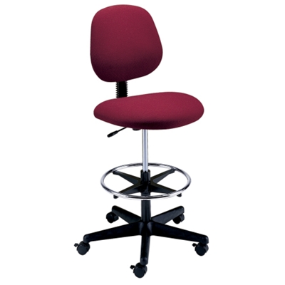 Armless Stool with Casters