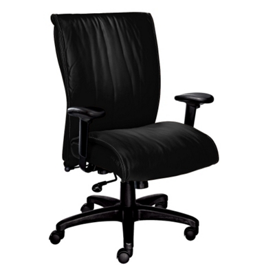High-Back Leather Executive Chair, 50486