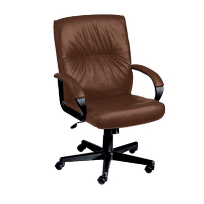 Mid Back Leather Executive Chair, 50489