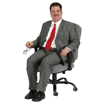 Big & Tall Ergonomic Task Chair with Arms