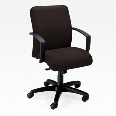Fabric Mid Back Chair on Casters, 50528