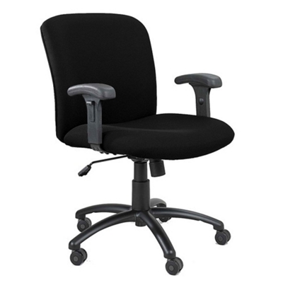 Big and Tall Mid-Back Chair with Arms, 50594