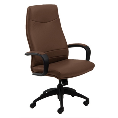 Intrepid High-Back Executive Leather Chair, 50693
