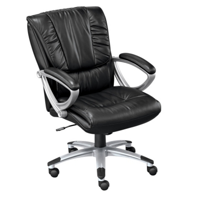 Mid-Back Leather Chair, 50756