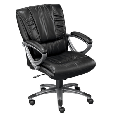 Mid-Back Leather Chair, 50756