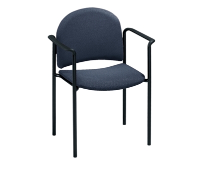 Fabric Stack Chair with Arms, 51113