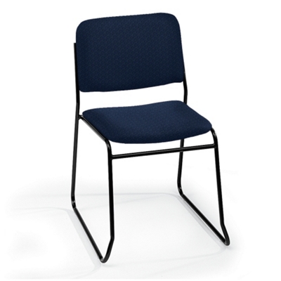 Heavy-Duty Fabric Armless Sled Base Stack Chair, 51120