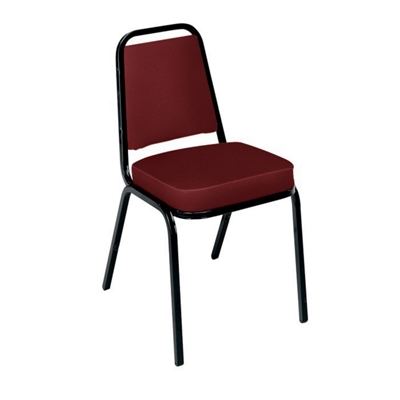 Armless Vinyl Stack Chair
