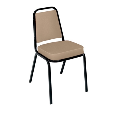 Armless Vinyl Stack Chair