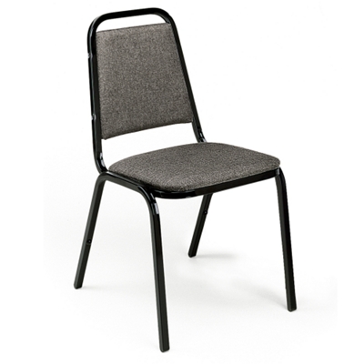 Armless Fabric Stack Chair
