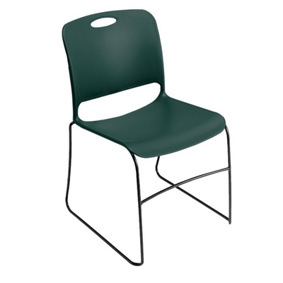 Stack Chair with Polypropylene Seat and Back