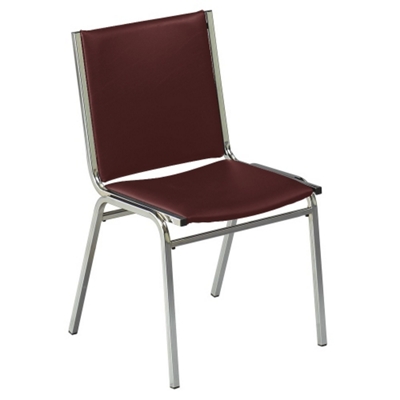 Armless 1" Vinyl Stack Chair, 51226