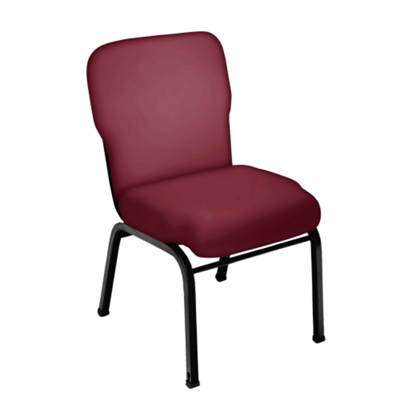Premium Vinyl Wingback Stack Chair, 51280