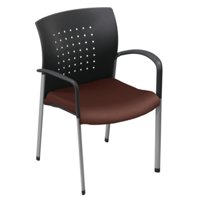 Stack Chair with Arms in Vinyl, 51294
