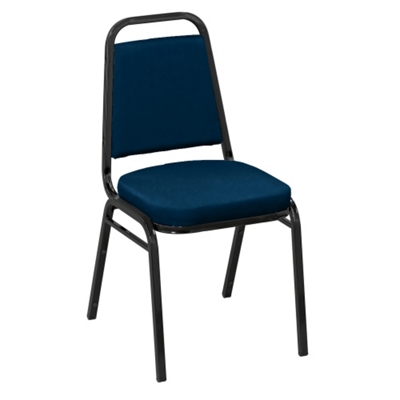 Square Back Vinyl Stack Chair with 2" Seat, 51329