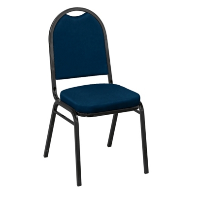 Round Back Vinyl Stack Chair with 2" Seat, CD04315