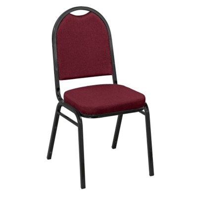 Round Back Fabric Stack Chair with 2" Seat, 51333