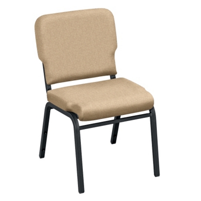 Wingback Stack Chair in Premium Fabric or Vinyl, 51346