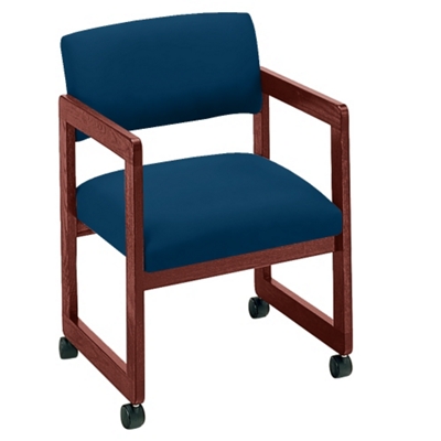 Vinyl Guest Chair with Arms, 52046