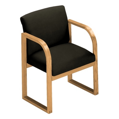 Fabric Sled Base Guest Chair, 52100