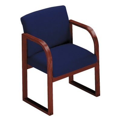 Fabric Sled Base Guest Chair, 52100