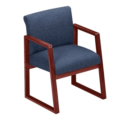 Sled Base Full Back Conference Chair with Arms, 52139