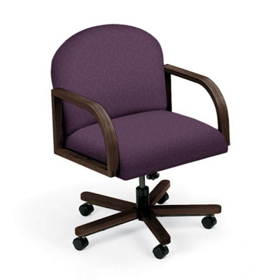 Executive Round Back Swivel Chair, 52146