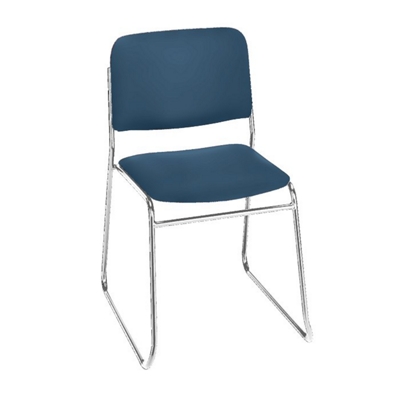 Standard Upholstery Armless Sled Base Stack Chair, 52182