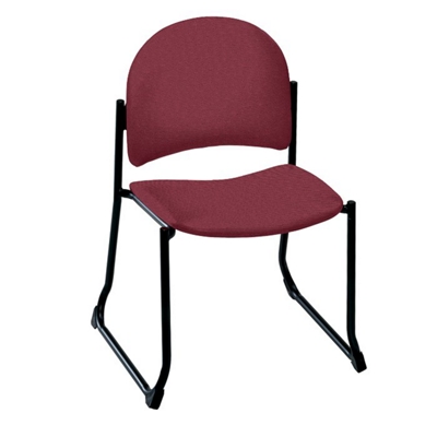 Armless Sled Base Stack Chair