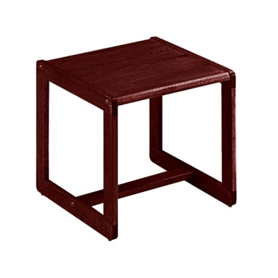 Contemporary Sled Base End Table, 53075