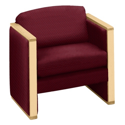 Essex Fabric Reception Chair with Arms, 53412