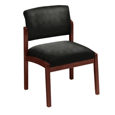 Designer Upholstery Armless Guest Chair, 53675
