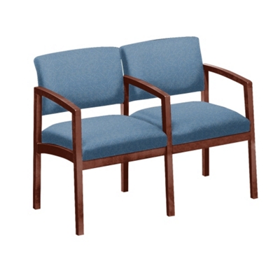Designer Upholstery Two Seater with Center Arm, 53680