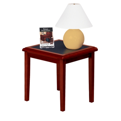 Corner Table with Laminate Inlay