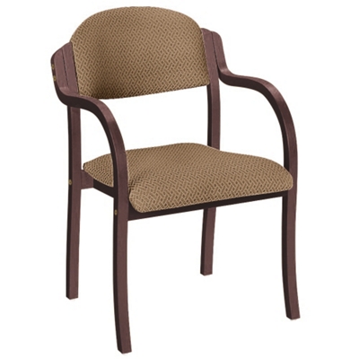 Fabric Guest Chair with Arms, 53814